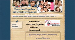 Desktop Screenshot of hemelchurches.org.uk